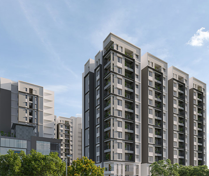 Luxury 1, 2 & 3 BHK Apartments sale